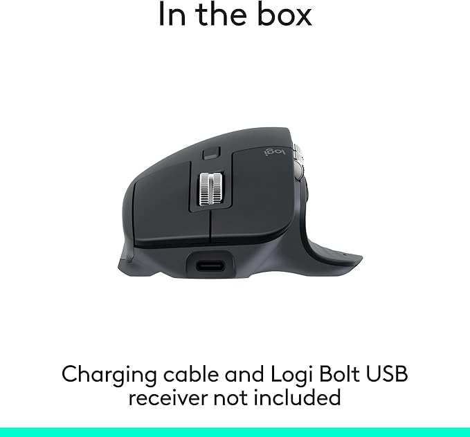 Logitech MX Master 3S Bluetooth Edition Wireless Mouse, No USB Receiver - Image 11