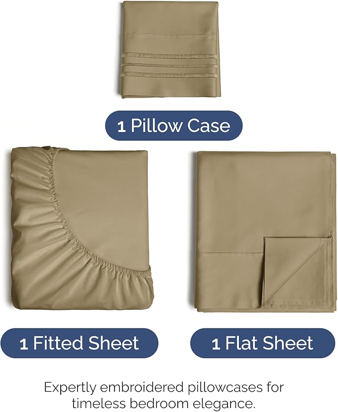 Twin Size 3 Piece Sheet Set - Image 2