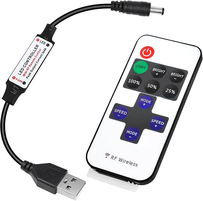 RF Mini Wireless Remote Controller - Image 3