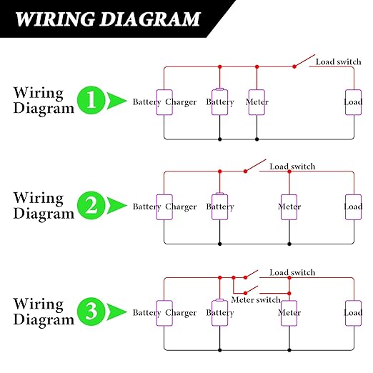 DC 12V 24V 36V 48V 60V 72V 84V Golf Cart Battery Meter - Image 5