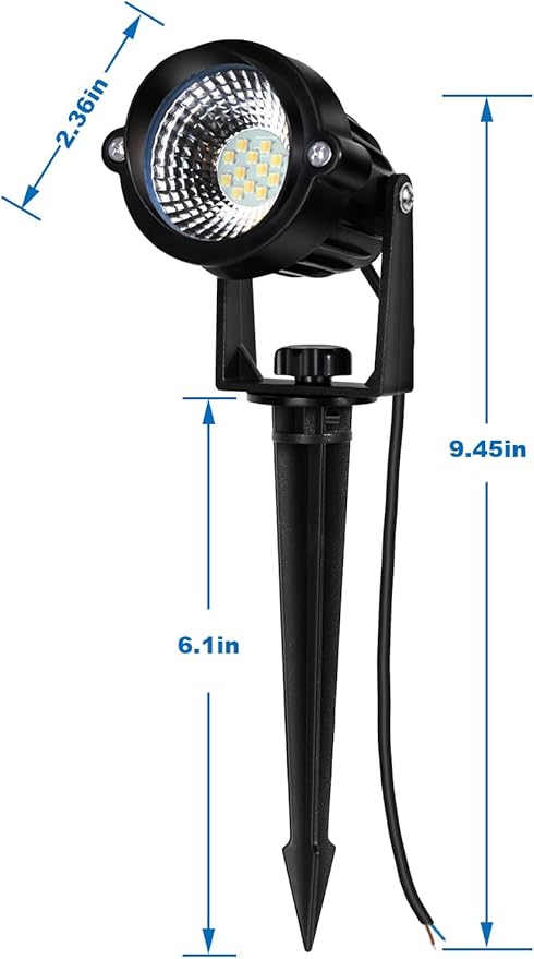 Motrackcao 20 Pack 12W Dimmable LED Landscape Lights, IP67 Waterproof Landscape - Image 6