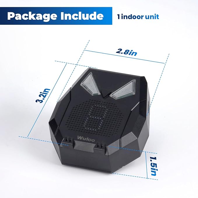 Solar Driveway Alarm Wireless Outside Weatherproof 1/2 Mile Long Range - Image 3