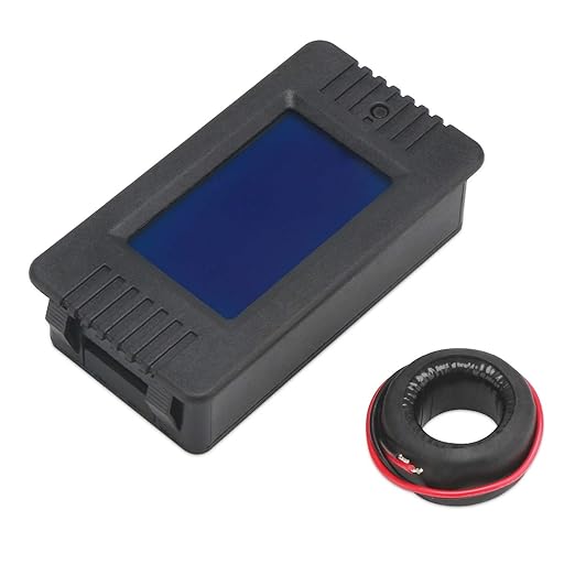 DROK AC Digital Meter, Current Voltage Amperage Power Energy Frequency Factor - Image 2