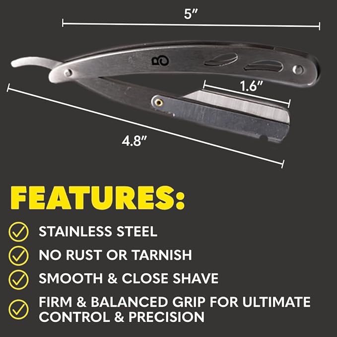 The Beard Club Straight Razor for Men - Image 8