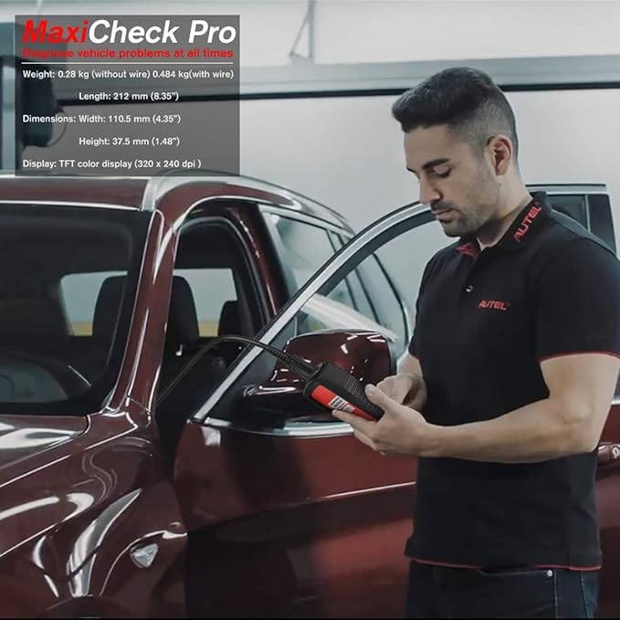 Autel MaxiCheck Pro OBD2 Scanner ABS Scan Tool - Image 7