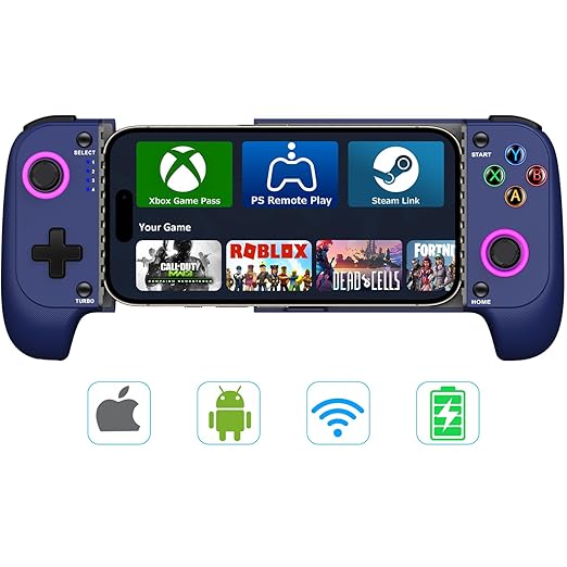 【Anti - Drift & Fast - Connect】 Wireless Game Controller by Gamtoure