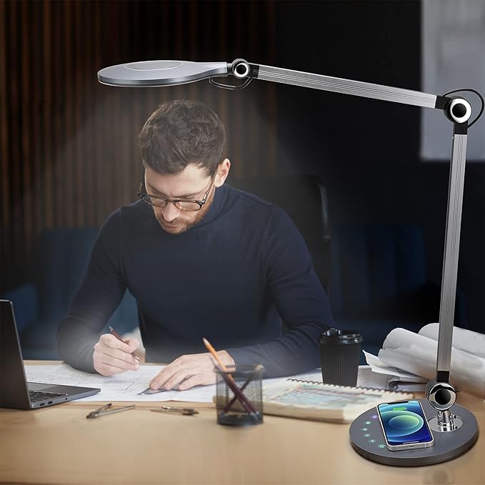 Buanick Desk Lamp, Led Architect Desk Lamp, Desk Lamps - Image 2