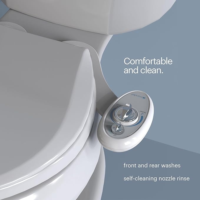Brondell Bidet Left Hand Bidet Attachment SouthSpa Dual Nozzle - Image 6