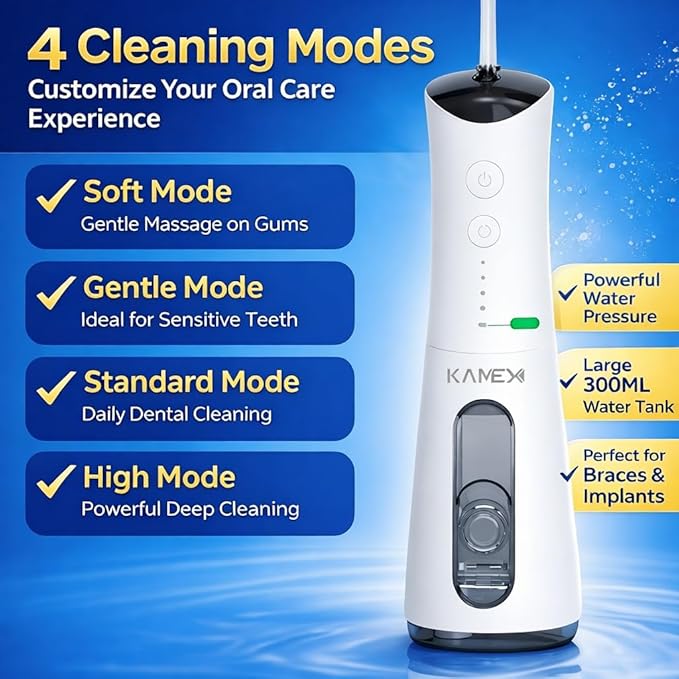 KAMEX Cordless Water Dental Flosser - Image 5