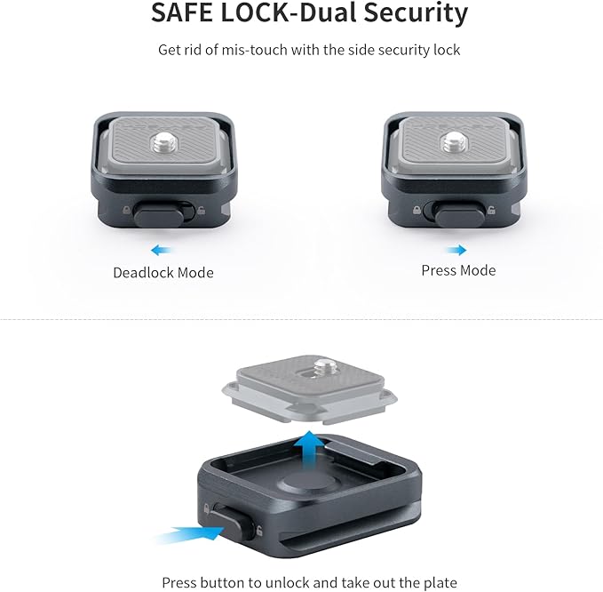 PGYTECH Quick Release Plate Clamp, - Image 4