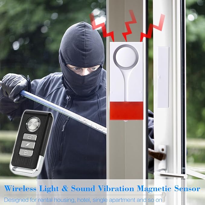 Meichoon Window Door Alarm Wireless - Image 3