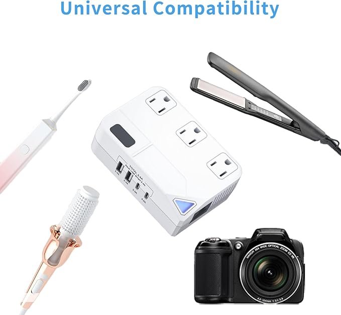 250W Conversion Plug, International Travel Converter - Image 4