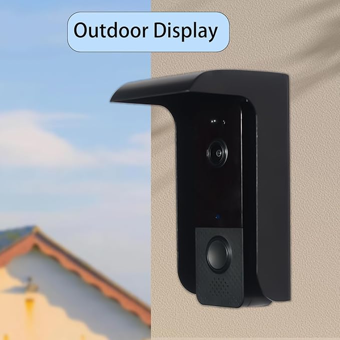 Doorbell Rain Cover, Small Video Doorbell Shield, Outdoor Access Control Keypad - Image 5
