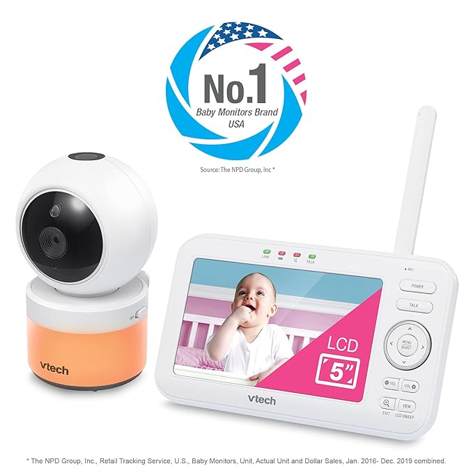VTech VM5463-2 Baby Monitor 5" Screen - Image 13
