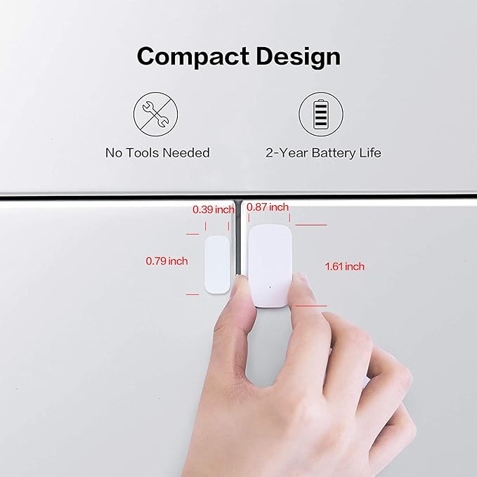 Aqara Zigbee Door and Window Sensor, Wireless Contact Sensor, Home Automation - Image 4
