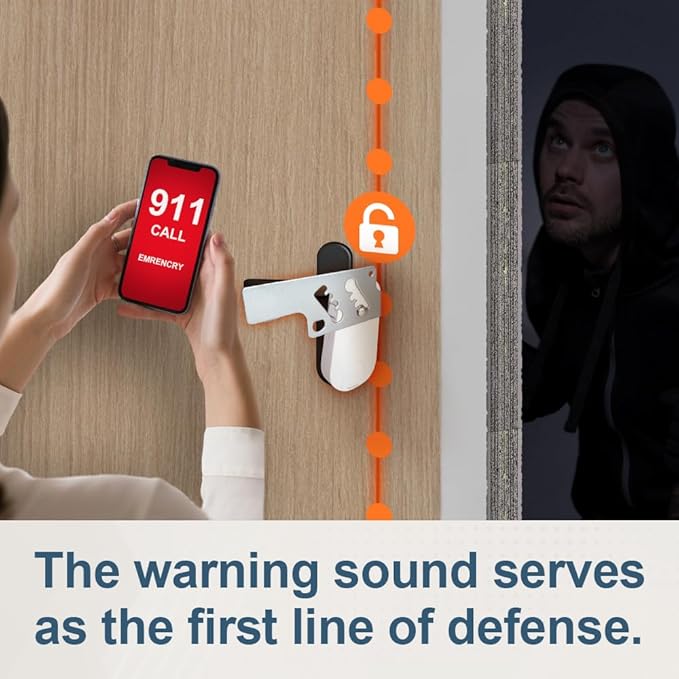 CGPLUS Security Door Stopper Alarm SEDOLI 100DB Siren - Image 3