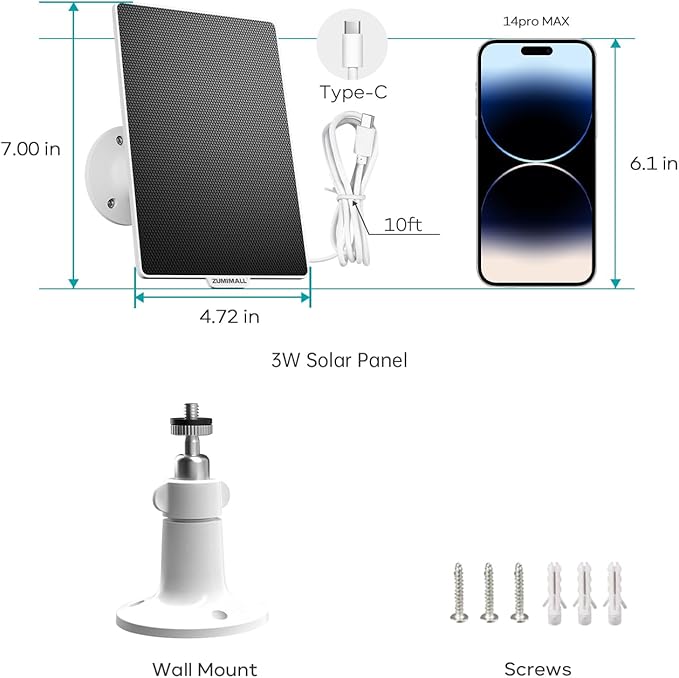 ZUMIMALL Security Cameras Wireless Outdoor - Image 9
