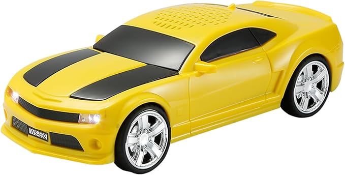 WSTER Classic Sports Car Model Bluetooth Speaker, Portable Wireless Outdoor by WSTER