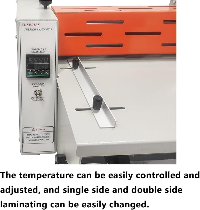 WYDDDARY 14.17"/360MM Electric Steel Roller Thermal Laminator - Image 4
