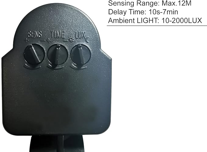 Mageway Waterproof Wall Mounted 1200W Incandescent Motion Infrared Sensor - Image 5