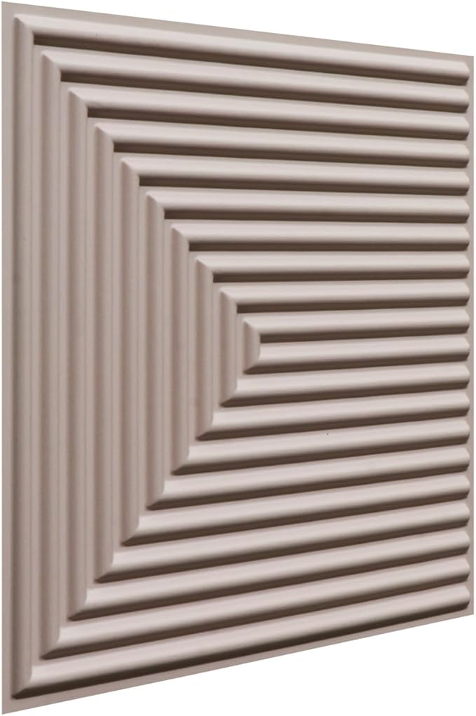From Plain To Beautiful In Hours 9004 Depth Tier PVC 12 in x 12 in Peel and - Image 2