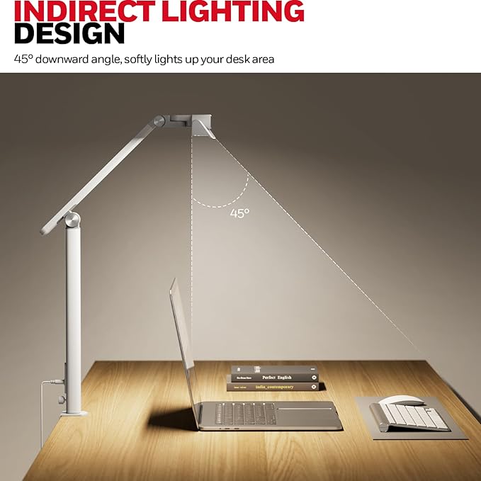 Honeywell LED Desk Lamp with Clamp - Image 4
