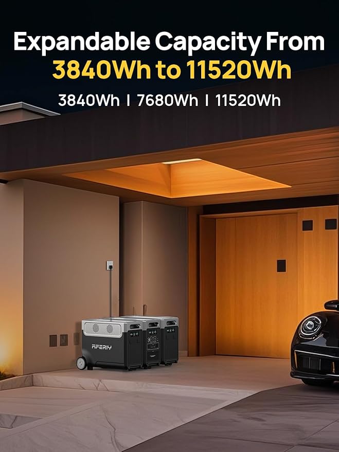 AFERIY 7680Wh Portable Power Station, P310 - Image 6