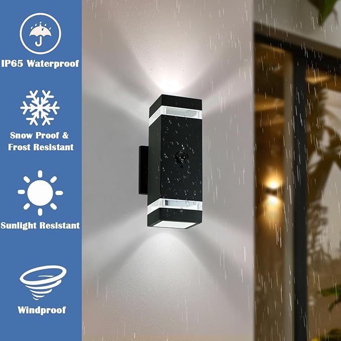 iYogaled Motion Sensor Outdoor Wall Lights - Image 7