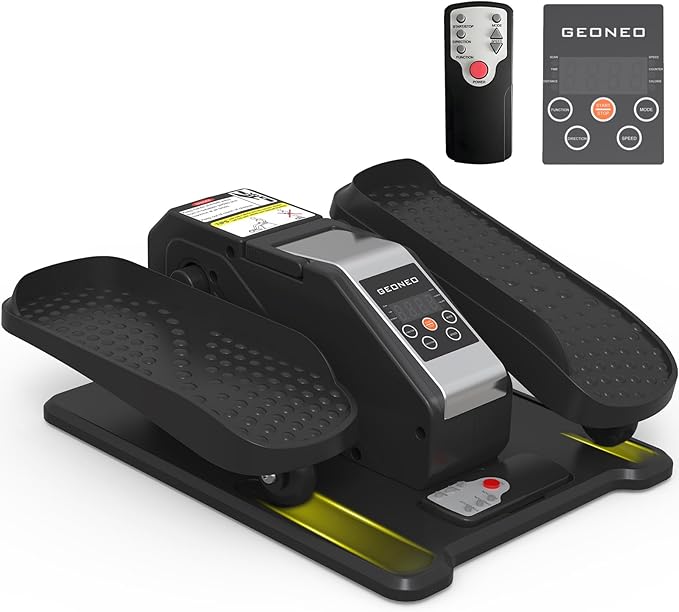 Under Desk Elliptical Machine, Electric Elliptical Exerciser by GEONEO