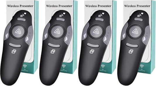 Wireless Presentation Clicker for PowerPoint, Wireless Presenter Remote by CLIKBUTM%C2%AE