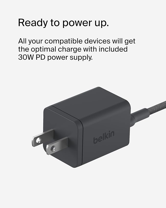 Belkin 2-in-1 MagSafe Wireless Charging Dock 15W Fast Charge iPhone Charger - Image 6