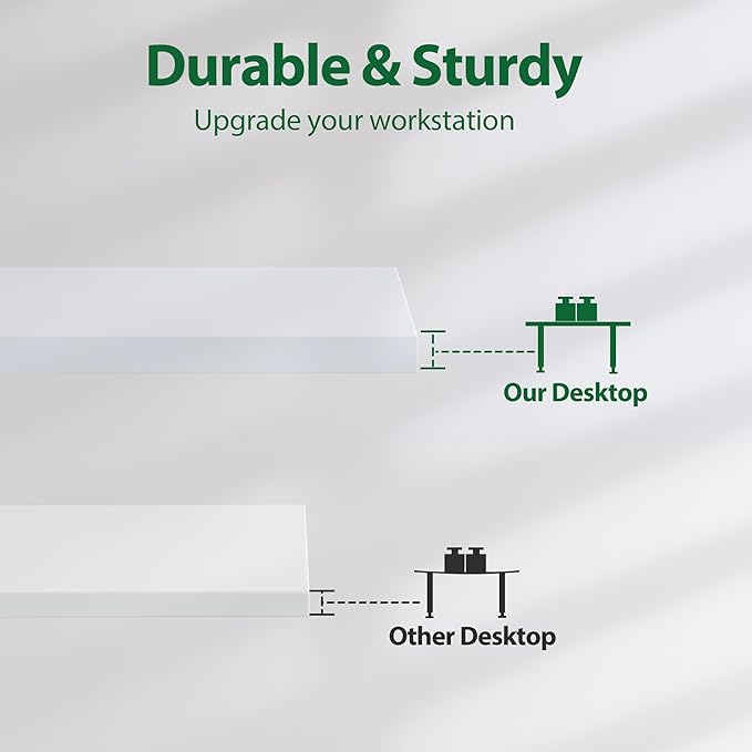 Agilestic Electric Standing Desk, Extra Large 71 x 31.5 Inches Height - Image 5