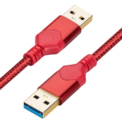 ROFICORD USB 3.0 Male to Male Cable, USB A to USB A High Speed Data Cord by ROFICORD