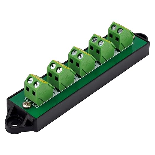 16Amp 300V 2x5 Position Terminal Block Distribution Module. OONO D-1655GP - Image 2