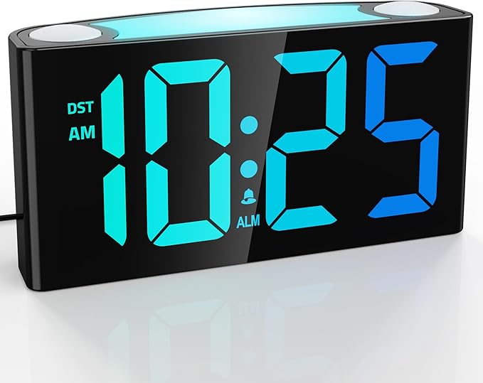 Mesqool Digital Alarm Clock for Bedrooms by Mesqool