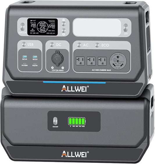 ALLWEI 2400W Portable Power Station by ALLWEI