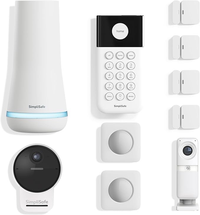 SimpliSafe 10 Piece Wireless Home Security System by SimpliSafe%C2%AE