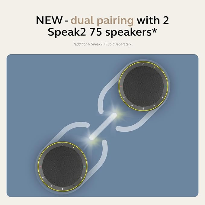 Jabra Speak2 75 Wireless Bluetooth Speakerphone - Image 3