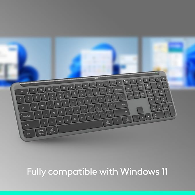 Logitech Signature Slim K950 Wireless Keyboard, Sleek Design, Switch Typing - Image 5