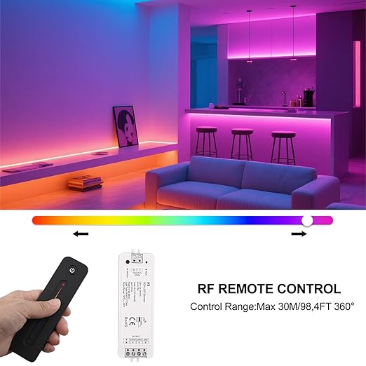 RF Wireless RGB LED Strip Controller - Image 2