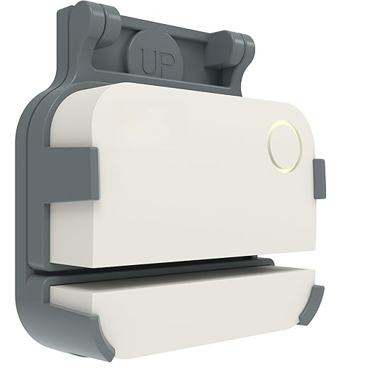 Garage Door Bracket for Ring Alarm Contact Sensor 2nd Gen – Gray Mount by Unknown