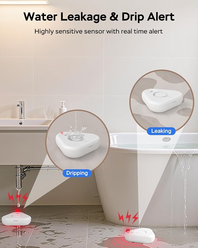 Water Detector Sensor, Water Leak Detectors - Image 3