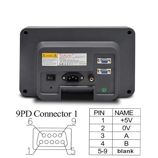 TOAUTO Digital Readout 2 Axis 3 Axis DRO Display Linear Scale 100~1000mm - Image 7
