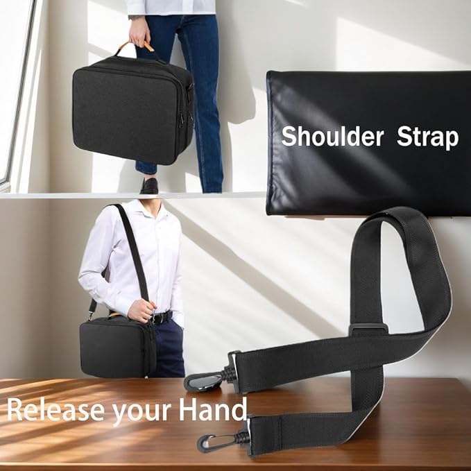 Extra Large Electronics Organizer Travel Case, Cable Organizer Bag - Image 5