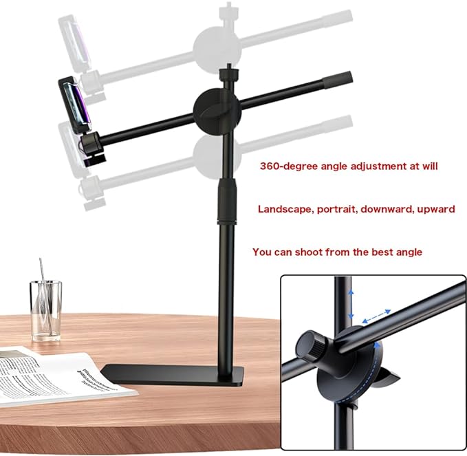 HVAYING Overhead Phone and Camera Mount Stand - Image 2