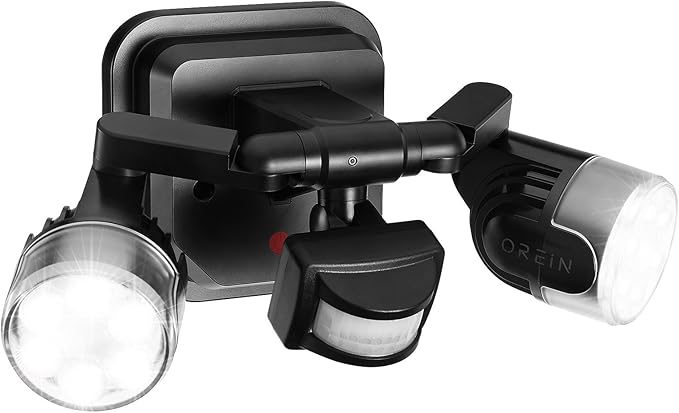 OREiN Motion Sensor Outdoor Lights, 3500LM 450° Adjustable Security Light by OREiN