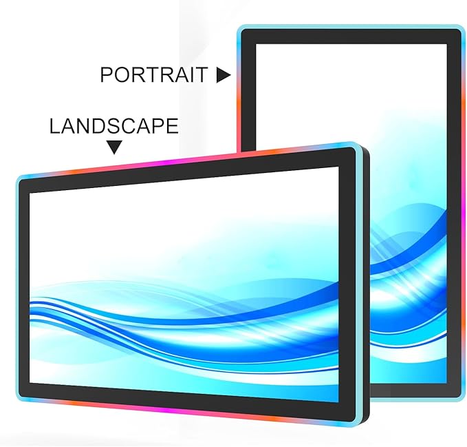GreenTouch 23.8 Inch LED-Framed Touch Monitor Industrial LCD Monitor - Image 2