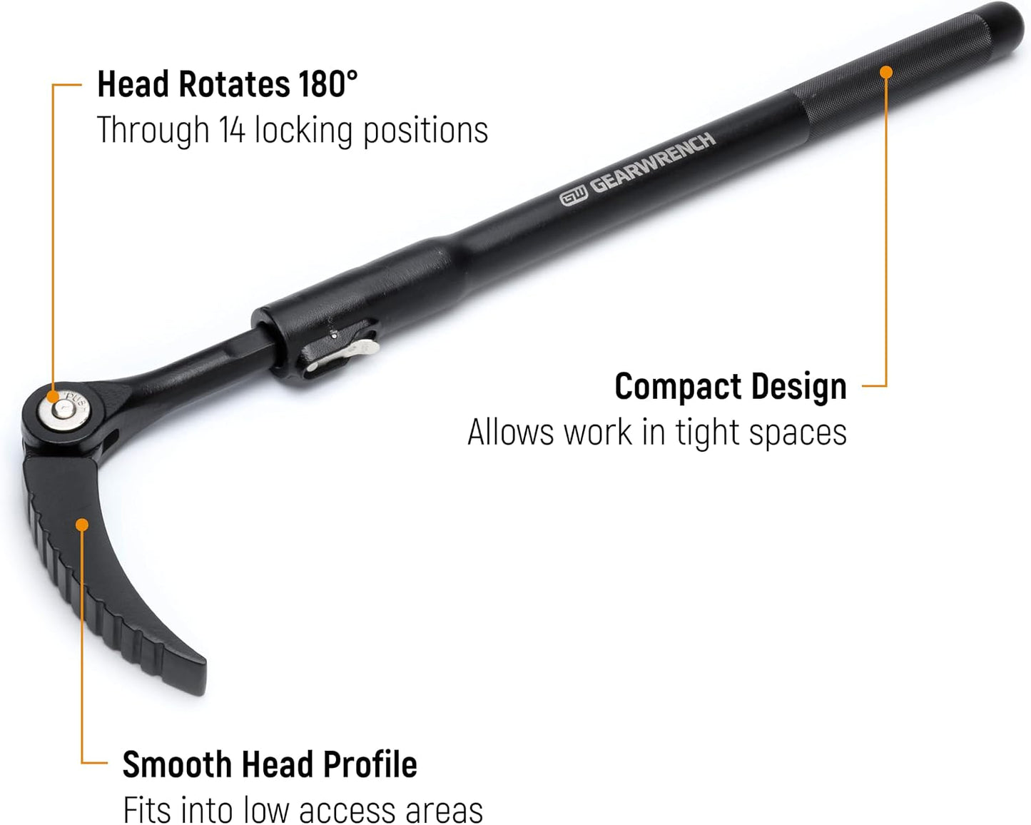 GEARWRENCH 33" Extendable Indexing Pry Bar - 82220