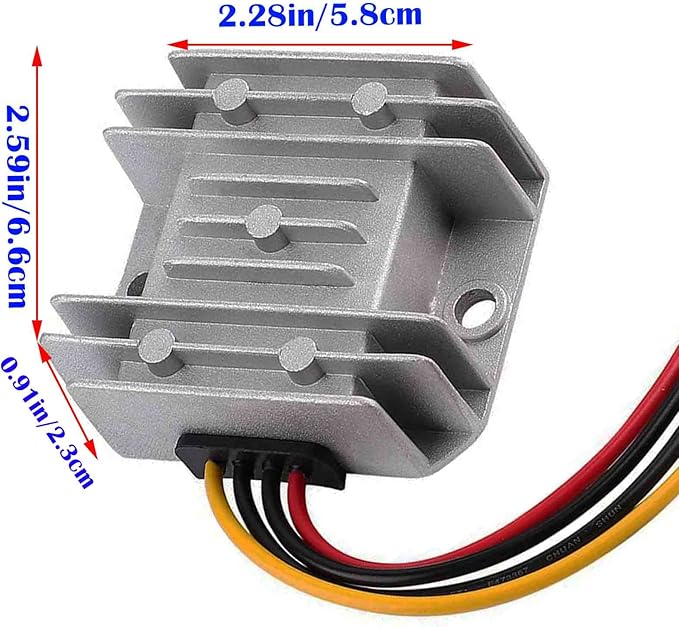 MGGi DC Voltage Boost Converter, 12V Step Up to 24V 3A 72W Regulator Booster - Image 5