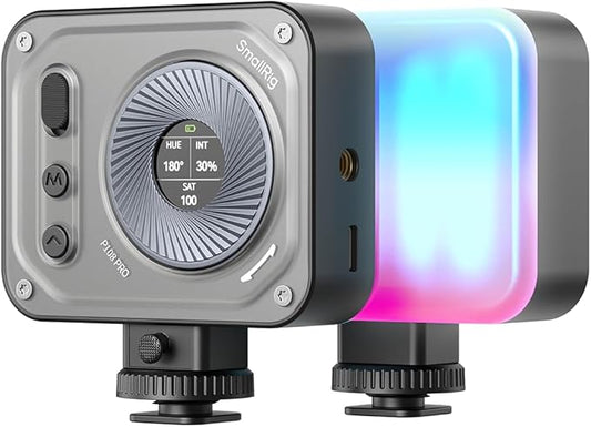 SMALLRIG Vibe P108 Pro RGB Video Light, Portable Led Camera Light by SmallRig